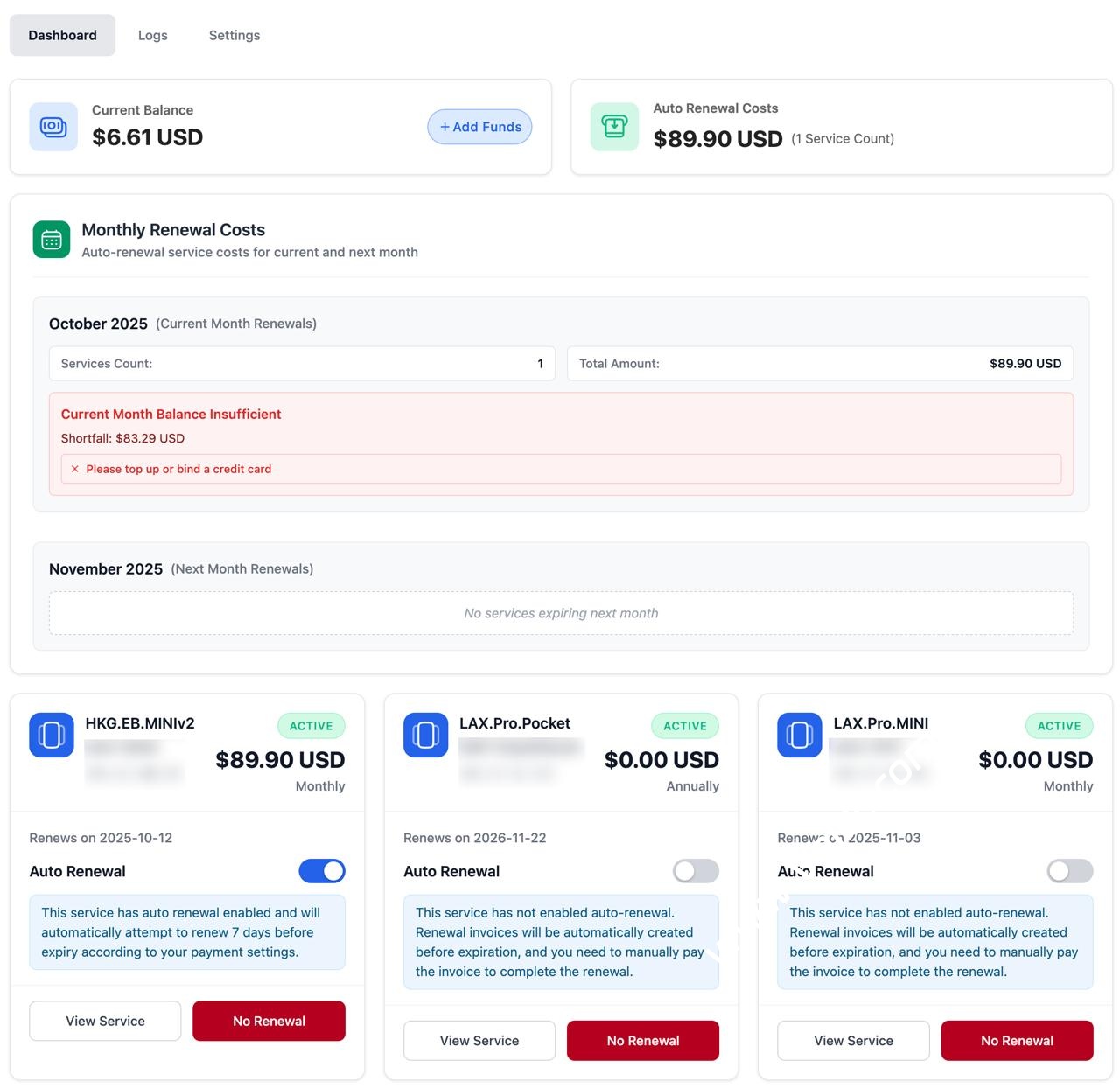 DMIT：上线VPS自动续费功能，支持账户余额 + 信用卡自动扣款，香港/日本/美国大带宽VPS年付.9起