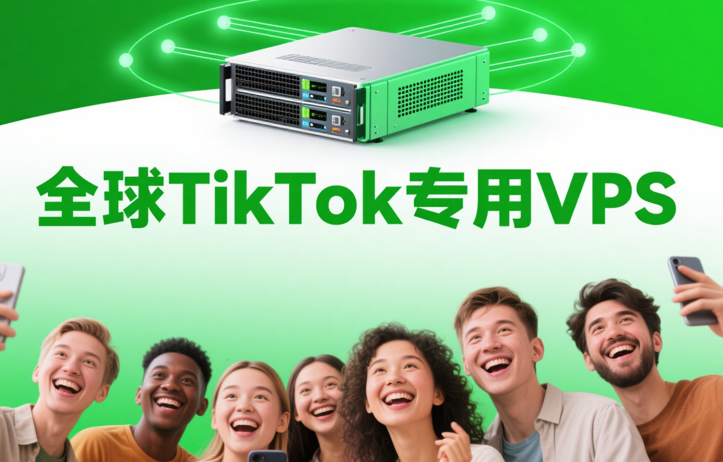 WEPC：TikTok专用VPS推荐，可选全球25个国家和地区机房，适合TIKTOK 视频/直播/起号等，月付39元起
